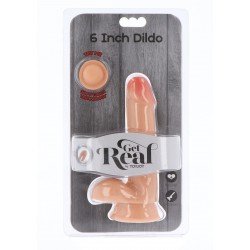 Дилдо 6" Get Real - киберкожа