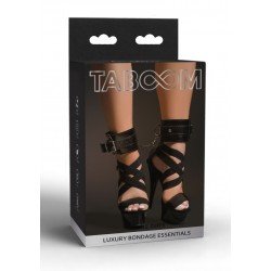 Белезници за крака TABOOM черни