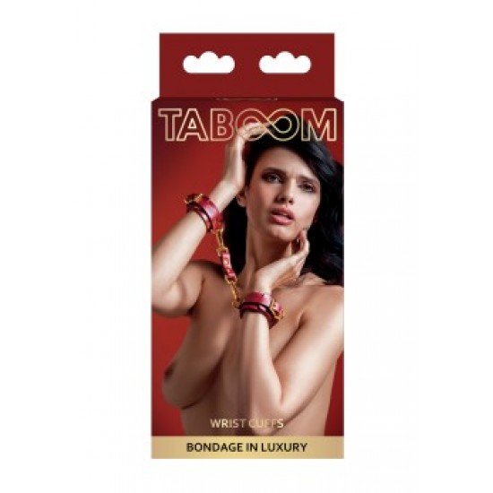 Белезници за ръце TABOOM червени Белезници за ръце TABOOM червени