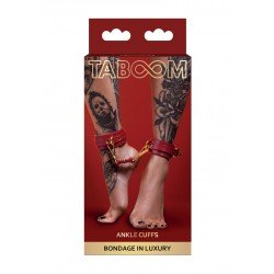 Белезници за крака TABOOM червени