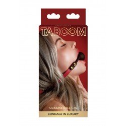 Бол гаг TABOOM червен