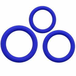 Силиконови пенис рингове - троен комплект