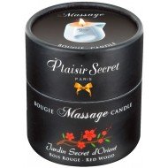 Масажна свещ Plaisir Secret Red wood