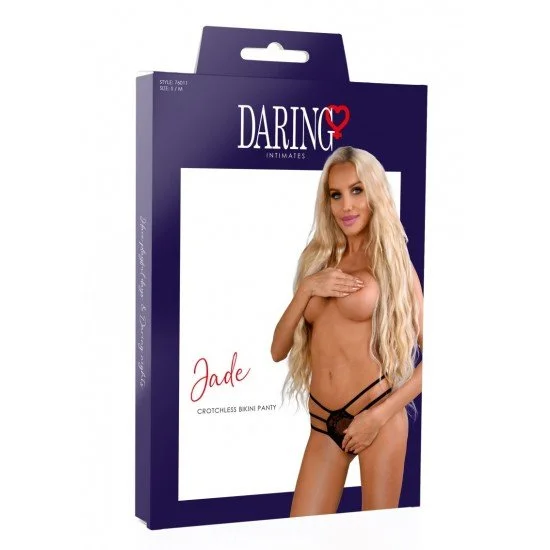 Дантелени бикини с отвор L/XL Jade