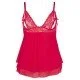 Червна камизола Cottelli 2XL