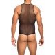 Черно мъжко боди - мрежа L/XL Черно мъжко боди - мрежа L/XL