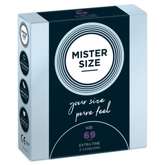 Презервативи Mister Size 69 mm Презервативи Mister Size 69 mm