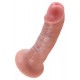 Дилдо King Cock Flesh 6"/17см Дилдо King Cock Flesh 6"/17см