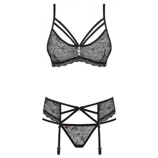 Комплект жартиери 3 части S/M Комплект жартиери 3 части S/M