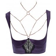 PURPLE CHAIN by Abierta Fina L размер 