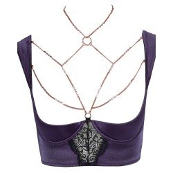 PURPLE CHAIN by Abierta Fina L размер 