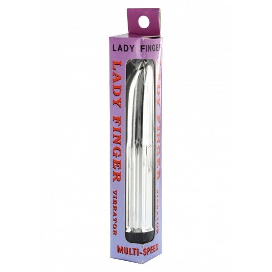 Вибратор Lady finger сребрист Вибратор Lady finger сребрист