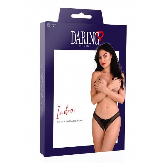 Прашка отворена с перли L/XL Indra Прашка отворена с перли L/XL Indra